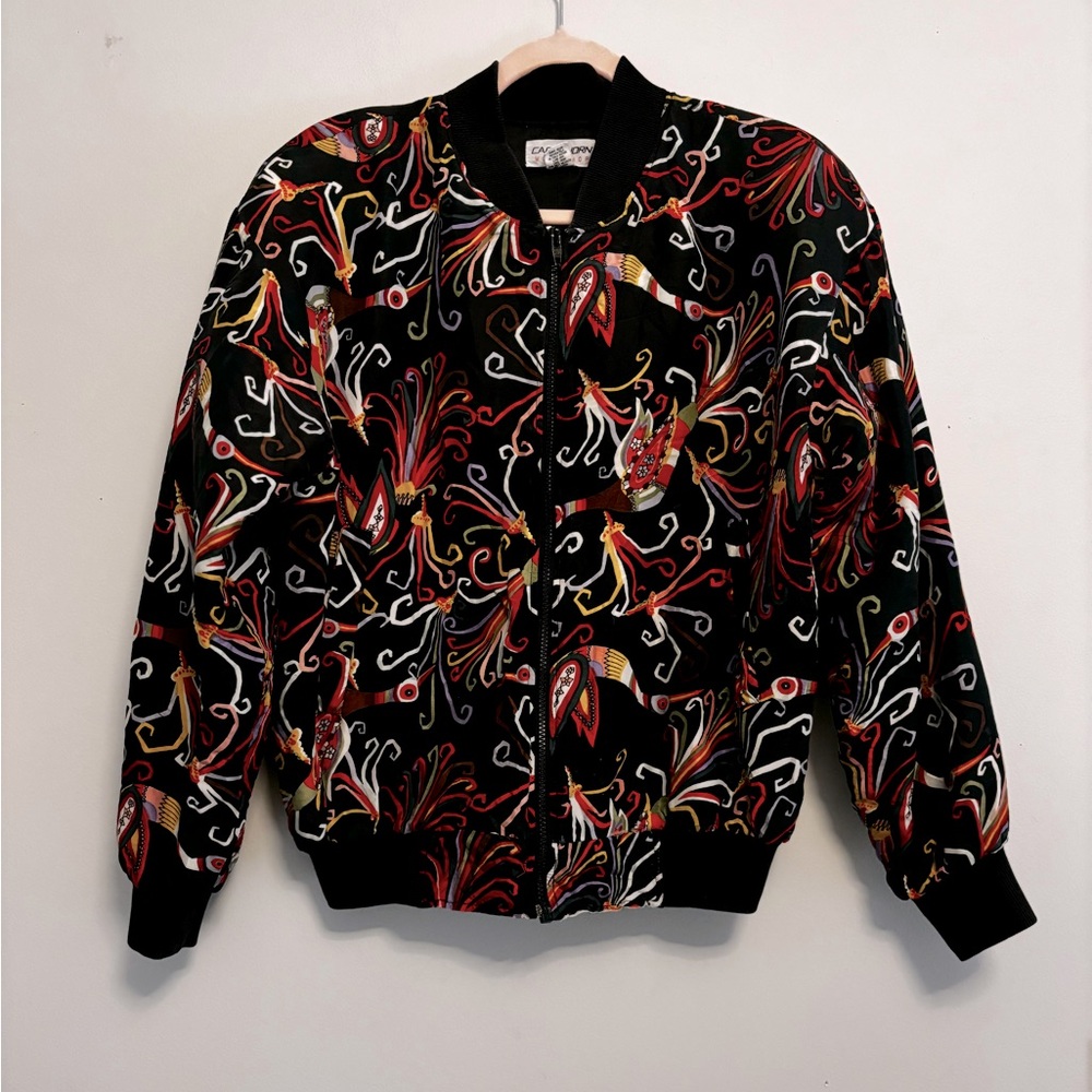 Colorful Patterned Women's Jacket